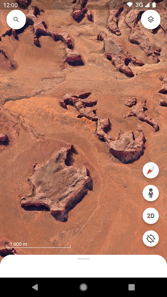 Google Планета Земля скриншот